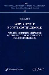 Norma penale e corte costituzionale