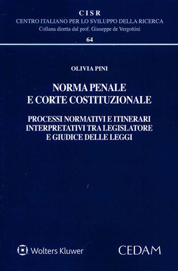 Norma penale e corte costituzionale - Olivia Pini - Libro CEDAM 2021, Centro italiano Sviluppo della Ricerca | Libraccio.it