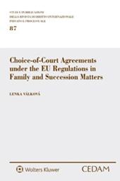 Choice-of-Court Agreements under the EU Regulations in Family and Succession Matters