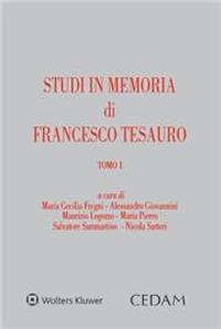 Studi in memoria di Francesco Tesauro  - Libro CEDAM 2023 | Libraccio.it