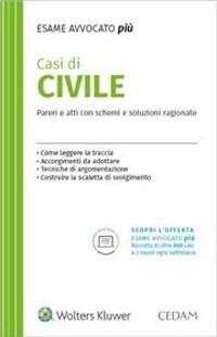 Casi di civile. Per l'esame di avvocato  - Libro CEDAM 2023 | Libraccio.it