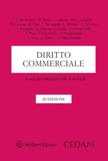 Diritto commerciale  - Libro CEDAM 2024 | Libraccio.it