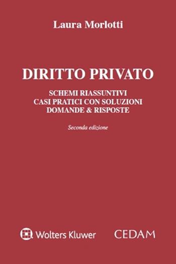 Diritto privato - Laura Morlotti - Libro CEDAM 2025 | Libraccio.it