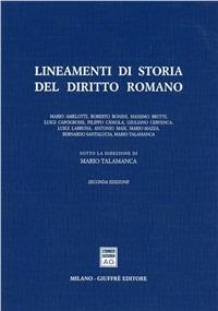 Lineamenti di storia del diritto romano  - Libro Giuffrè 1989 | Libraccio.it