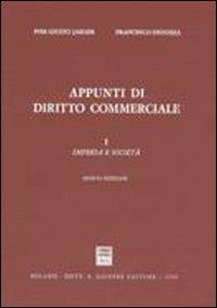 Appunti di diritto commerciale. Vol. 1: Impresa e società. - Piergiusto Jaeger, Francesco Denozza - Libro Giuffrè 1999 | Libraccio.it