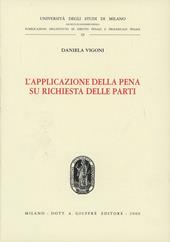 L' applicazione della pena su richiesta delle parti