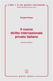 Il nuovo diritto internazionale privato italiano