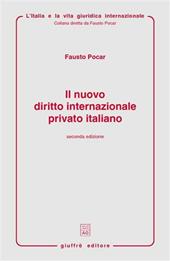 Il nuovo diritto internazionale privato italiano