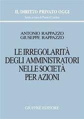 Le irregolarità degli amministratori nelle società per azioni