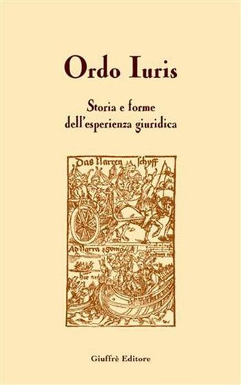 Ordo iuris  - Libro Giuffrè 2003 | Libraccio.it