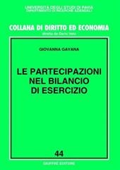 Le partecipazioni nel bilancio di esercizio
