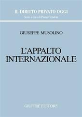 L' appalto internazionale