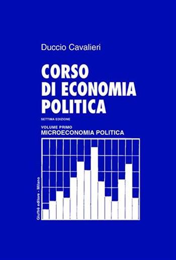 Corso di economia politica. Vol. 1: Microeconomia politica. - Duccio Cavalieri - Libro Giuffrè 2003 | Libraccio.it