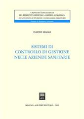 Sistemi di controllo di gestione nelle aziende sanitarie