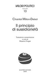 Il principio di sussidiarietà