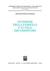 Interesse della famiglia e tutela dei creditori