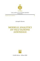 Modelli analitici di valutazione aziendale