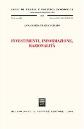 Investimenti, informazione, razionalità