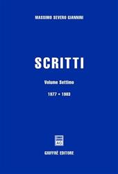 Scritti. Vol. 7: 1977-1983.