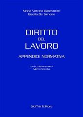 Diritto del lavoro. Appendice normativa