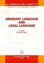 Ordinary language and legal language