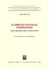 Il diritto naturale darwiniano. L'etica biologica della natura umana