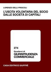 L' uscita volontaria del socio dalle società di capitali