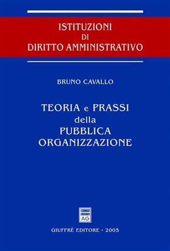 Teoria e prassi della pubblica organizzazione - Bruno Cavallo - Libro Giuffrè 2005 | Libraccio.it