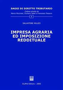 Image of Impresa agraria ed imposizione reddituale