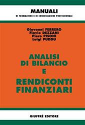 Analisi di bilancio e rendiconti finanziari