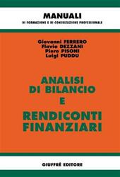 Analisi di bilancio e rendiconti finanziari