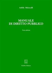 Manuale di diritto pubblico