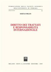 Diritto dei trattati e responsabilità internazionale