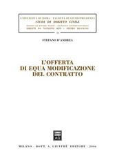 L' offerta di equa modificazione del contratto