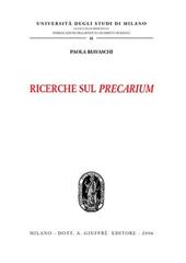 Ricerche sul precarium