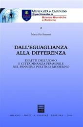 Dall'eguaglianza alla differenza. Diritti dell'uomo e cittadinanza femminile nel pensiero politico moderno