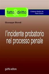 L' incidente probatorio nel processo penale