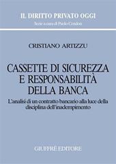 Cassette di sicurezza e responsabilità della banca
