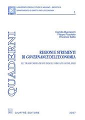 Regioni e strumenti di governance dell'economia. Le trasformazioni degli organi ausiliari