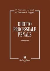 Diritto processuale penale. Vol. 1
