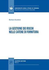 La gestione dei rischi nelle catene di fornitura