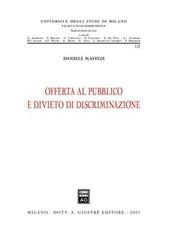 Offerta al pubblico e divieto di discriminazione