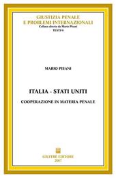 Italia-Stati Uniti: cooperazione in materia penale