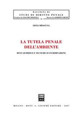 La tutela penale dell'ambiente. Bene giuridico e tecniche di incriminazione