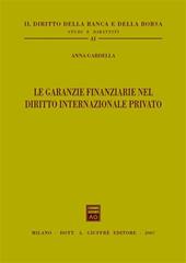 Le garanzie finanziarie nel diritto internazionale privato