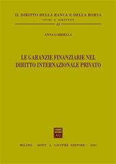 Le garanzie finanziarie nel diritto internazionale privato