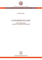 La promessa in Scozia. Per un percorso di diritto contrattuale europeo