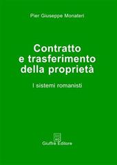 Contratto e trasferimento della proprietà. I sistemi romanisti