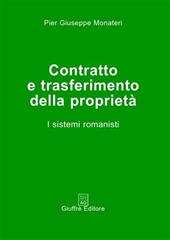 Contratto e trasferimento della proprietà. I sistemi romanisti