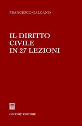 Il diritto civile in 27 lezioni